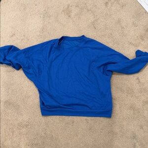 Blue Crewneck Sweatshirt
